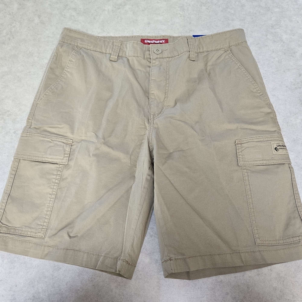 NEW Men's UNIONBAY Relaxed Fit Flex Waist Cargo Short